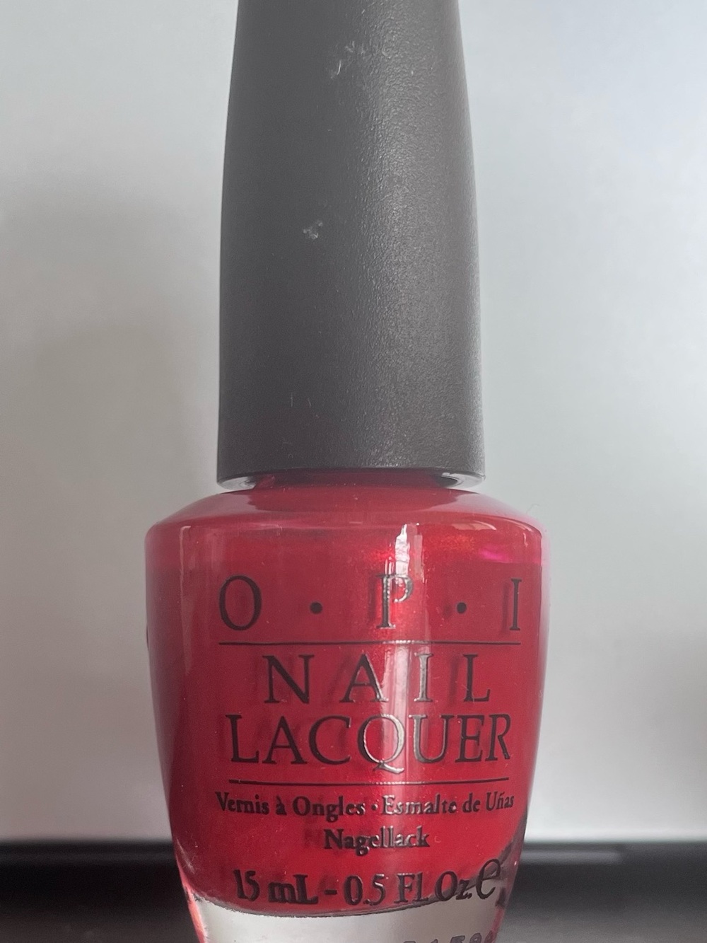 OPI Friar, Friar, Pants On Fire! Polish NL B11 DC’d HTF British Collection